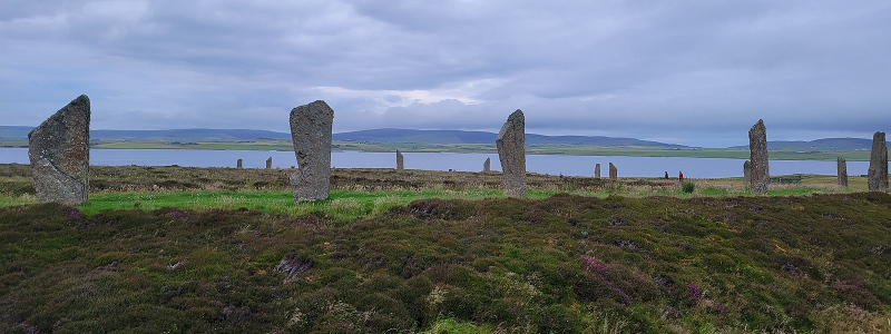 The Ring of Brodgar on the Orkney Islands