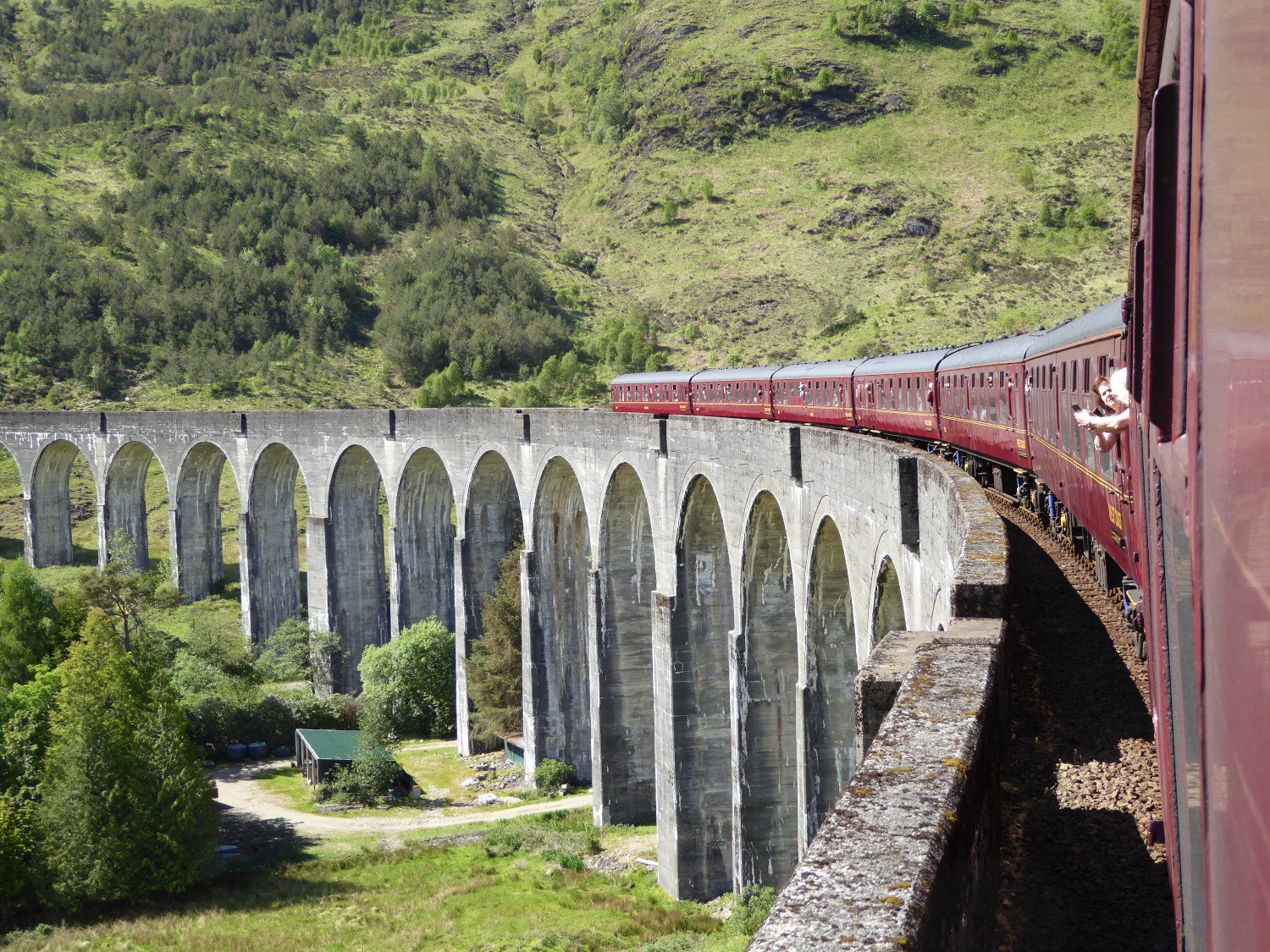 Jacobite Steam Train or the Harry Potter Train