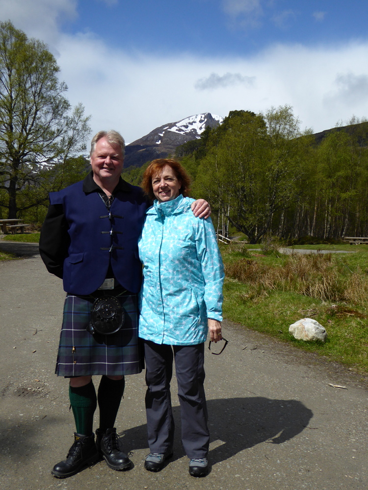 Hugh Allison and Kathie Snyders